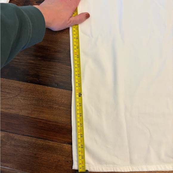 Madewell Superwide-Leg Airy Denim Pants in Tile White - Picture 9 of 9